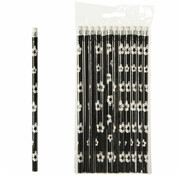 Potlood voetbal 12 stuks