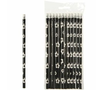 Potlood voetbal 12 stuks