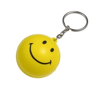 10 x Sleutelhanger Smiley