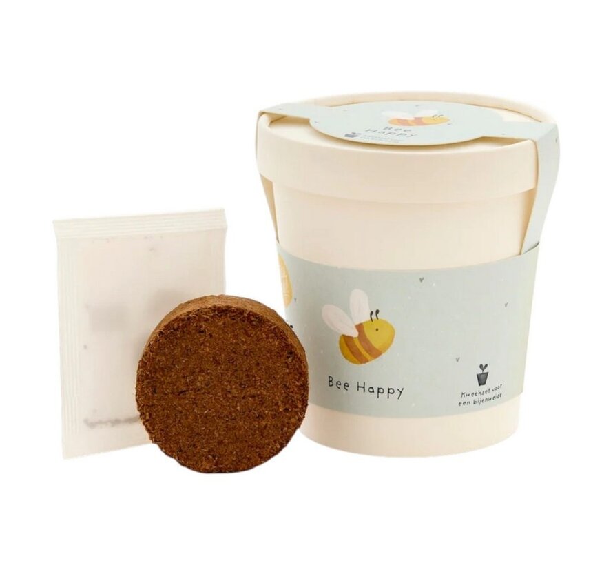 Bee Happy Beker Kweekset