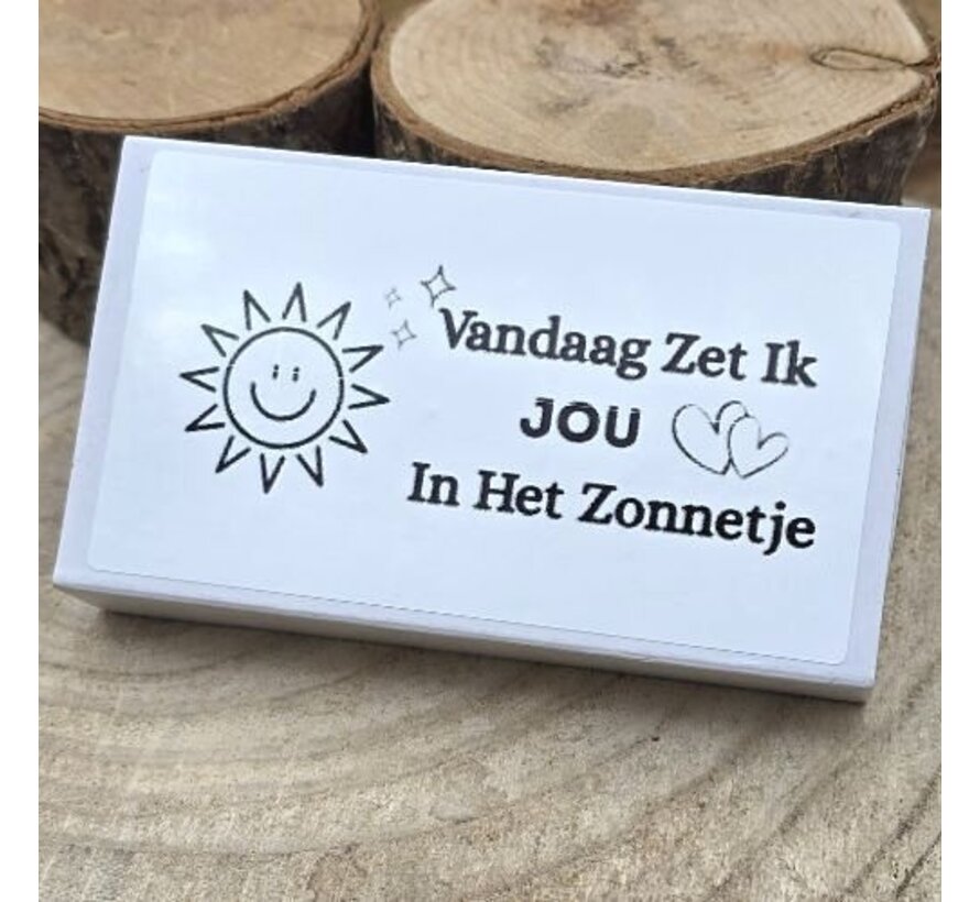 Wensdoosje Vandaag Zet Ik Jou in het Zonnetje | Groot