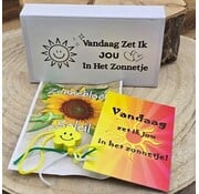 Wensdoosje Vandaag Zet Ik Jou in het Zonnetje | Groot