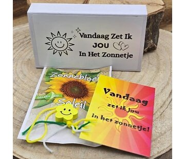 Wensdoosje Vandaag Zet Ik Jou in het Zonnetje | Groot