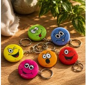 Sleutelhanger Spiegel Smiley