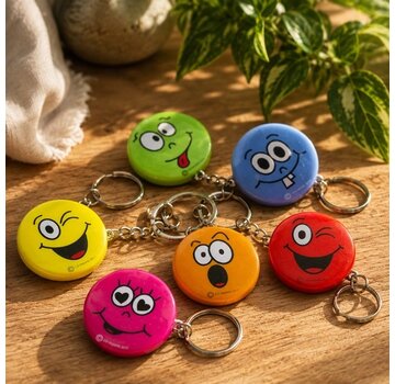 Sleutelhanger Spiegel Smiley