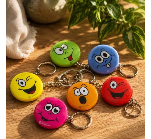 Sleutelhanger Spiegel Smiley