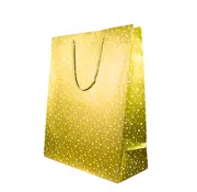 Kerstdraagtas Sterren Goud