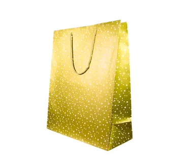 Kerstdraagtas Sterren Goud