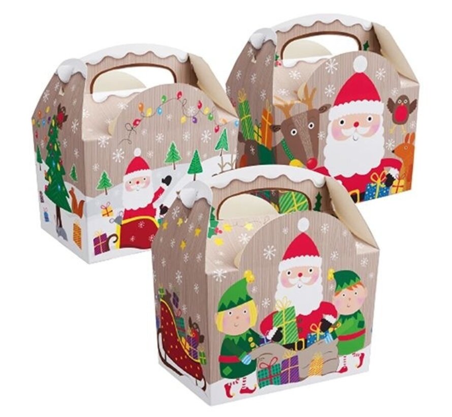 Kleine kerstbox 10 stuks