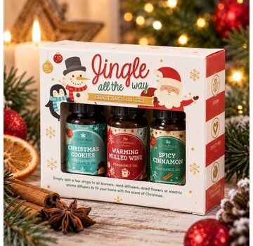 Set van 3 Kerst Geuroliën