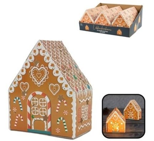 Koekhuis LED op batterij 15 cm