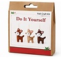 Kerst DIY knutselset Hert - 3 hangers