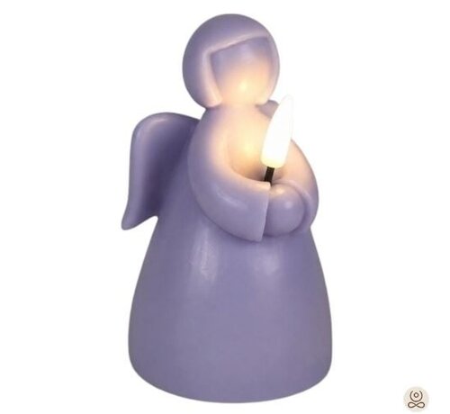 LED-kaars Engel Lila