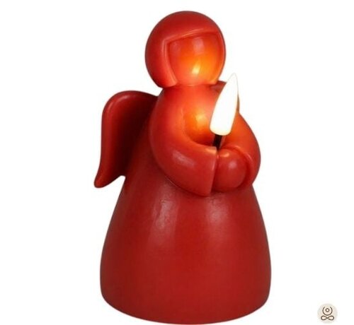 LED-Kaars Engel Rood