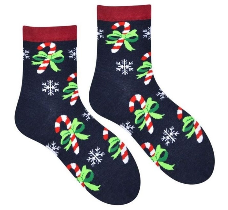 Sokken kerst zuurstok