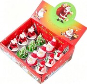 Kerst figuurkaarsje assorti 12 stuks