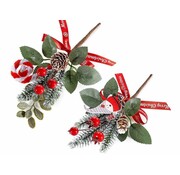 KerstBoeket met rode bessen