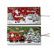 Schuifbare Kerstkaart met Envelop – 19,5 cm