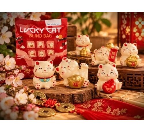 Lucky Cat Verrassingszakje – Gelukskatje Blind Bag Assorti