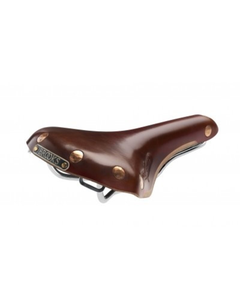 Brooks Brooks Swallow Classic Brown, Chrome rails