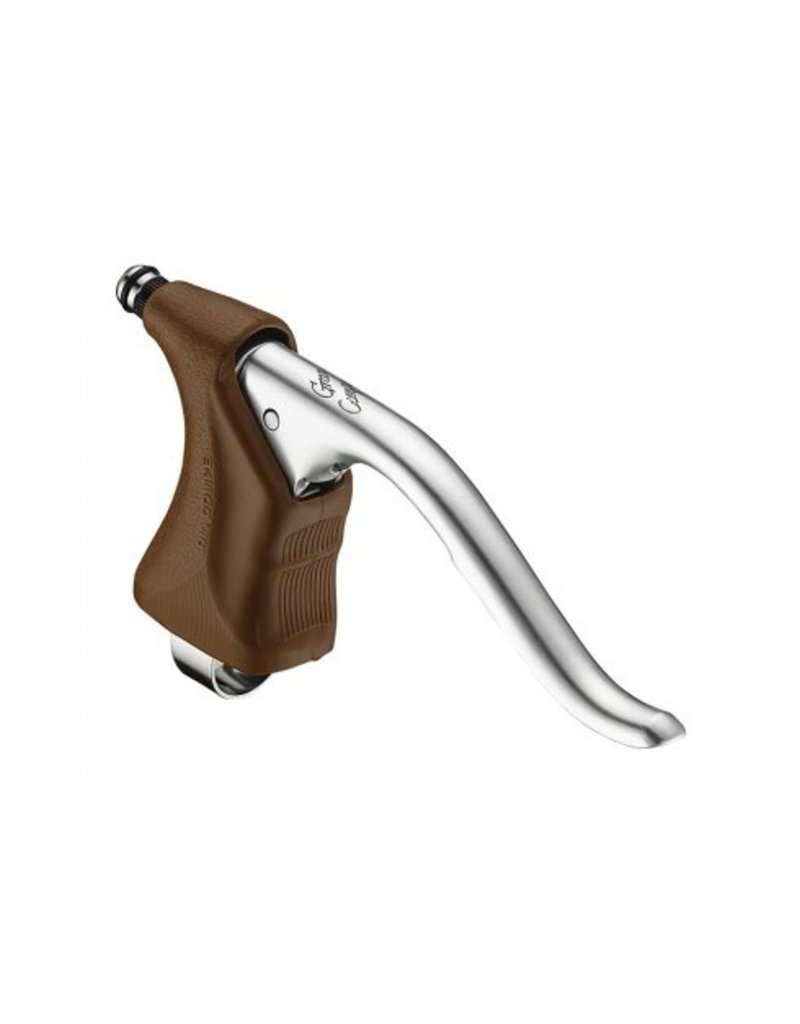 Dia-Compe Dia-Compe  GC202 Hooded Drop Bar levers with adjusters Brown/Silver