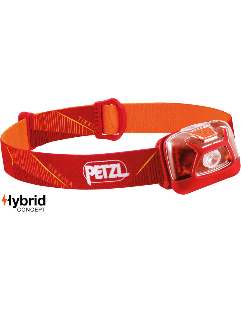 Petzl TIKKINA Head Torch 250 lumens, standard lighting red