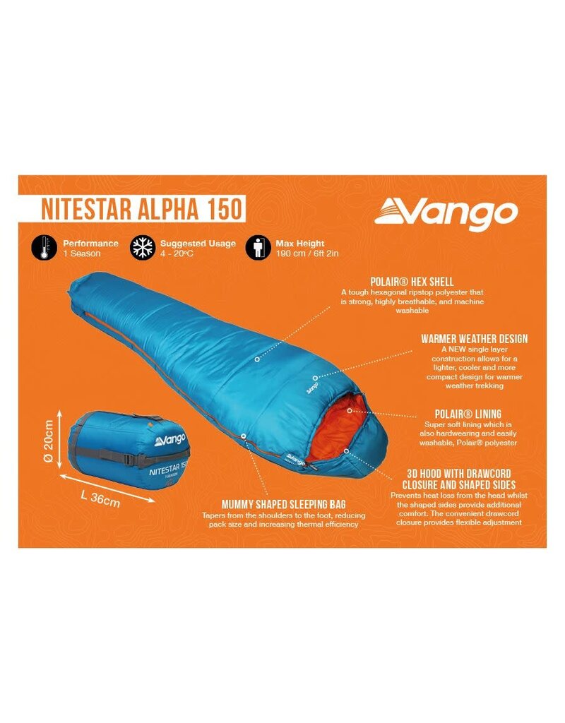 Vango Vango Nitestar Alpha 150 Sleeping Bag
