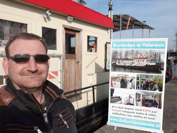 Duikschip Susanna promo tour 2019 | Bootduiken te Vinkeveen!