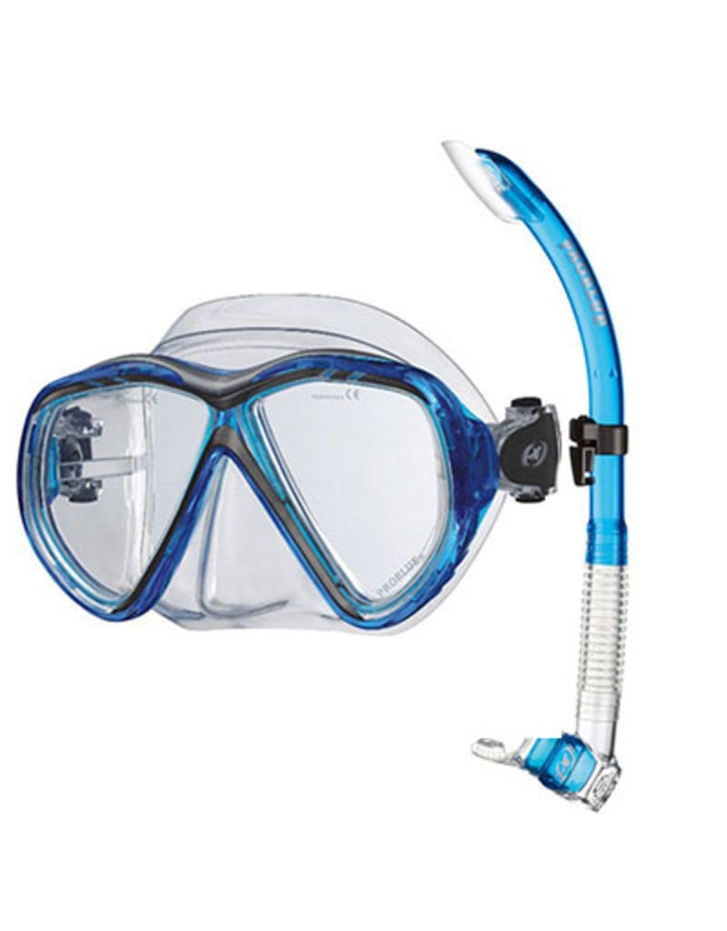 Problue Tiara 2 diving mask + snorkel