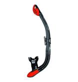 Mares X-Vision duikmasker +  Ergo Dry snorkel wit/zwart - rood