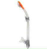 Mares X-Vision duikmasker +  Ergo Dry snorkel wit/ oranje