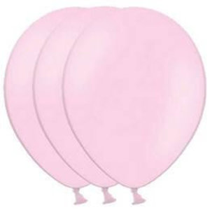 Ballon lichtroze 100 stuks