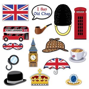 Selfie Foto Fun decoraties Engeland Selfie Foto Fun decoraties Engeland