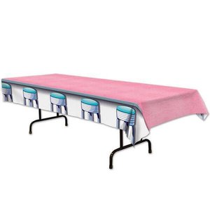 Tafelkleed Fifties en Sixties cafe Tafelkleed Fifties en Sixties cafe