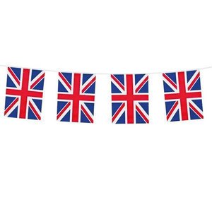 Vlaggenlijn Engeland UK rechthoekig Vlaggenlijn Engeland UK rechthoekig