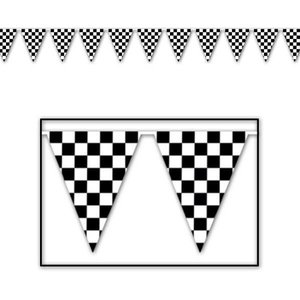 Vlaggenlijn Finish vlag 6 meter Vlaggenlijn Finish vlag 6 meter