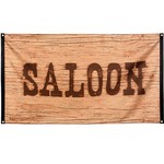 Gevelvlag Wild West saloon