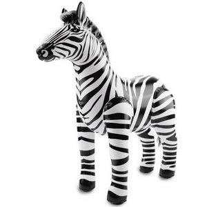 Opblaasbare zebra Opblaasbare zebra