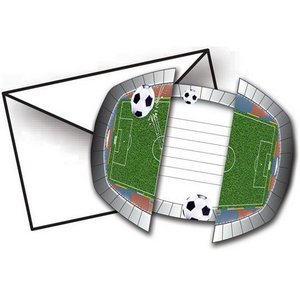 Uitnodigingskaartjes voetbalstadion