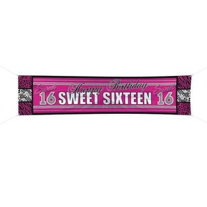 Sweet 16 spandoek luxe Sweet 16 spandoek luxe
