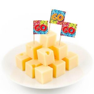 Prikkers 60 jaar 24 stuks Prikkers 60 jaar 24 stuks