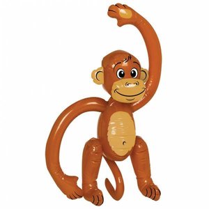 Opblaasbare aap normaal Opblaasbare aap normaal