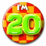 Button 20 jaar