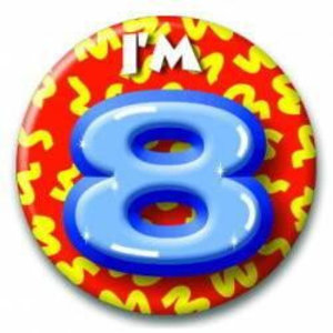 Button 08 jaar Button 08 jaar