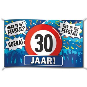 Vlag 30 jaar groot Vlag 30 jaar groot