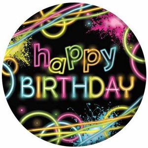 Bordjes Neon Happy Birthday Bordjes Neon Happy Birthday