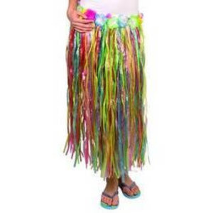 Hawaii rok gekleurd lang Hawaii rok gekleurd lang