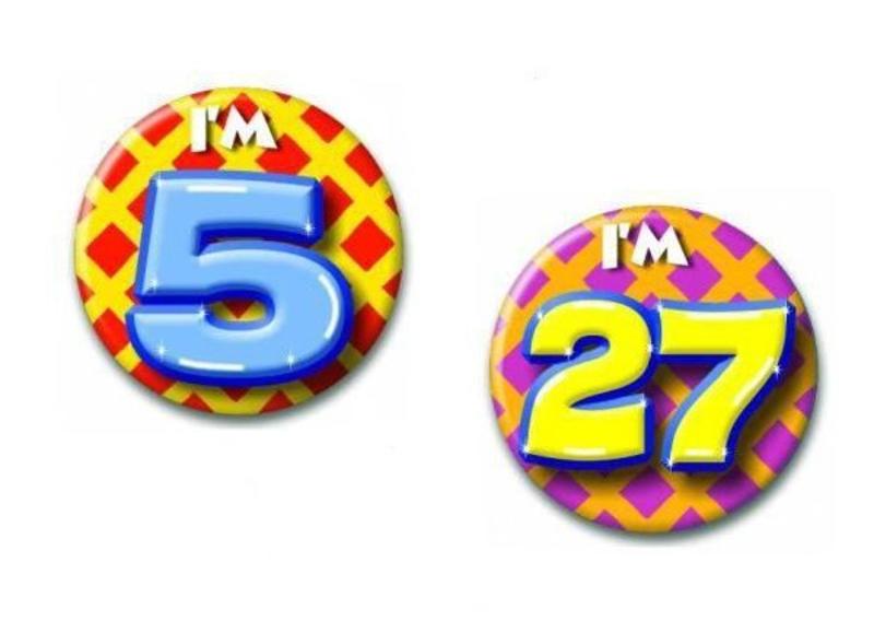 Feestelijke buttons voor allerlei gelegenheden Feestelijke buttons voor allerlei gelegenheden