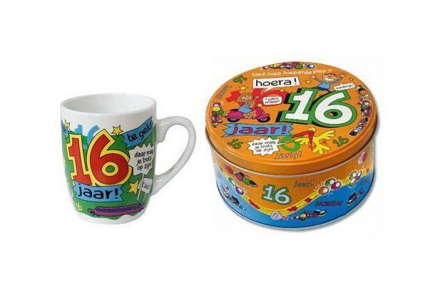 16 jaar cadeau