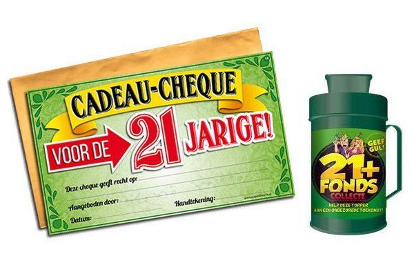21 jaar cadeau